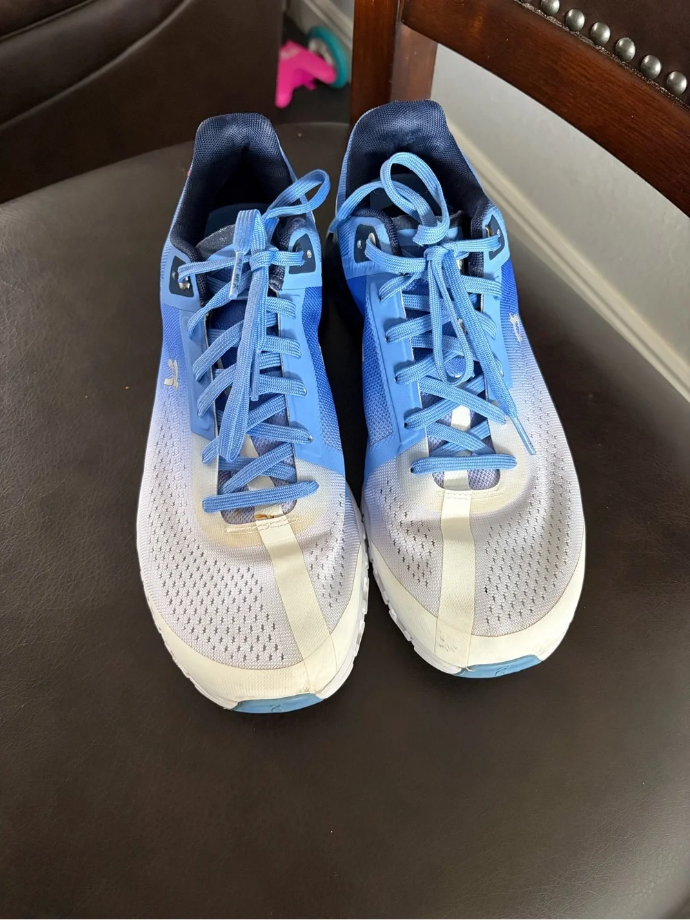 On Running Women's Gradient Blue to White On Cloud Sneakers